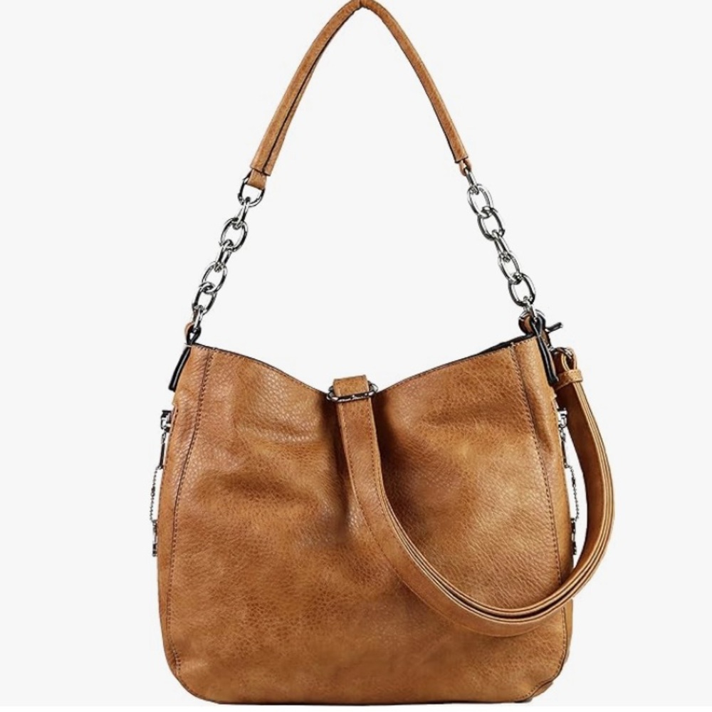 Lady Conceal Leather Crossbody Bag